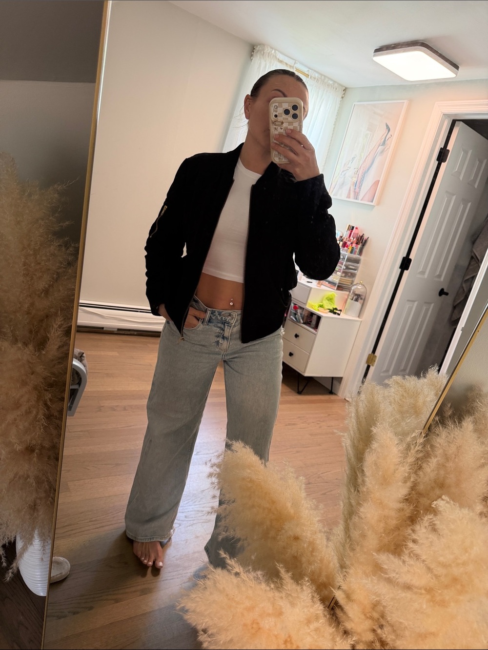 Daily Look Bomber Jacket - Black